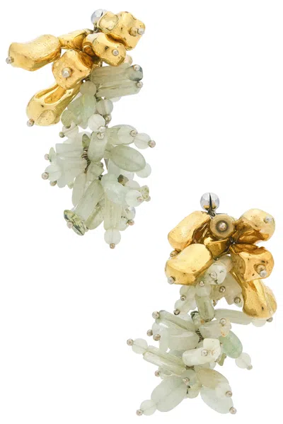 Dries Van Noten Dangle Earrings In Gold