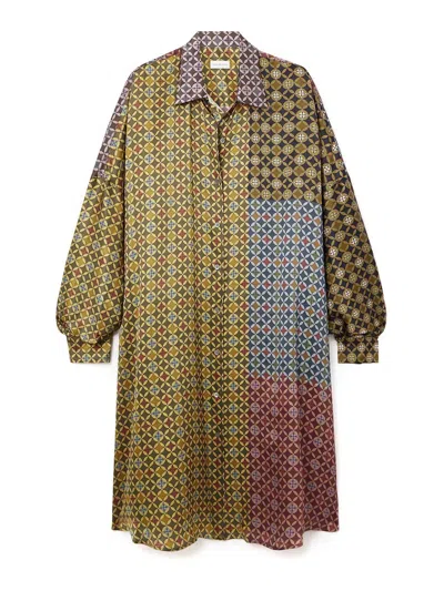 Dries Van Noten Dasia Dress In Multi