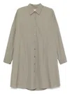Dries Van Noten Midi Shirt Dress Dropped Shoulders