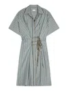 Dries Van Noten Striped Cotton Dress