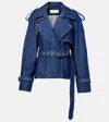 Dries Van Noten Denim Jacket In Blue