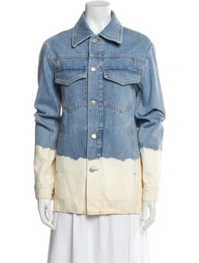 Pre-owned Dries Van Noten Denim Jacket In Blue