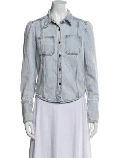 Pre-owned Dries Van Noten Denim Jacket In Blue