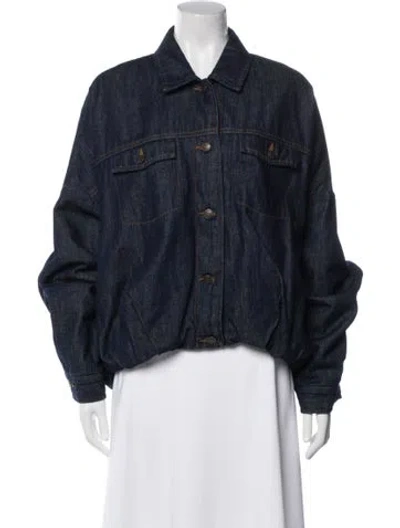 Pre-owned Dries Van Noten Denim Jacket In Blue