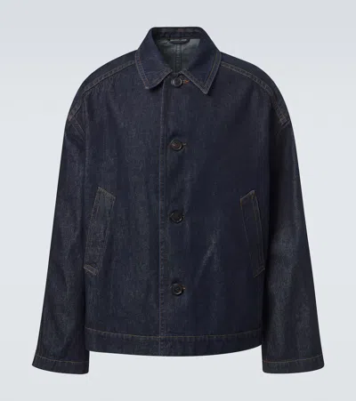 Dries Van Noten Denim Jacket In Blue