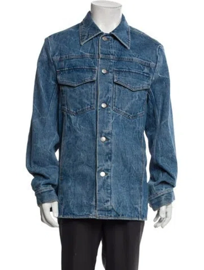 Pre-owned Dries Van Noten Denim Jacket In Blue