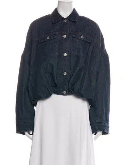 Pre-owned Dries Van Noten Denim Jacket In Blue
