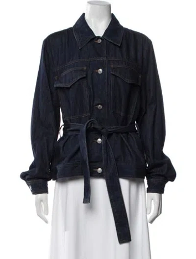 Pre-owned Dries Van Noten Denim Jacket In Blue