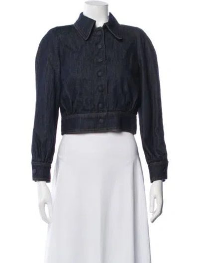 Pre-owned Dries Van Noten Denim Jacket In Blue