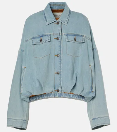 Dries Van Noten Denim Jacket In Blue