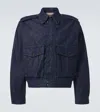 Dries Van Noten Denim Jacket In Blue