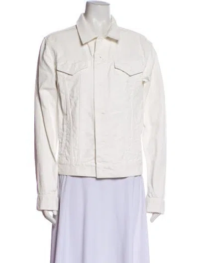 Pre-owned Dries Van Noten Denim Jacket In Neutral