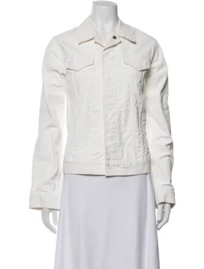 Pre-owned Dries Van Noten Denim Jacket In Neutrals