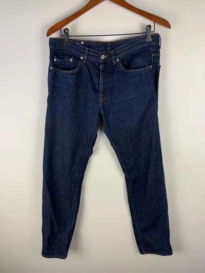 Pre-owned Dries Van Noten Denim Jeans In Blue