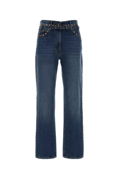 Dries Van Noten Denim Straight-leg Jeans In Blue