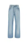 Dries Van Noten Five-pocket Denim Trousers Featuring Belt Loops In Black