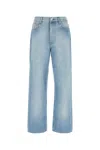 Dries Van Noten Five-pocket Denim Trousers Featuring Belt Loops In Blue