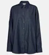 Dries Van Noten Denim Shirt In Blue
