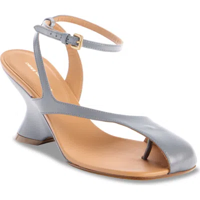 DRIES VAN NOTEN DRIES VAN NOTEN DENTED WEDGE ANKLE STRAP SANDAL