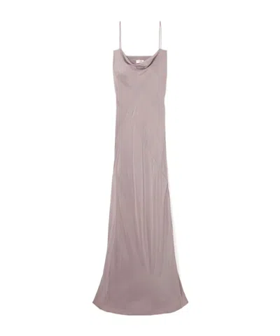 Dries Van Noten Deryl Draped Dress In Pink