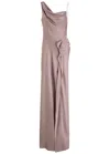 Dries Van Noten Ruffled Gown In Pink