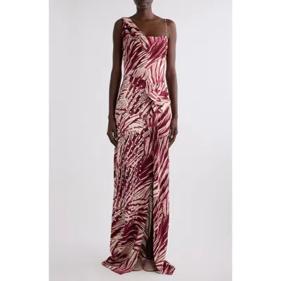 Dries Van Noten Deyon Mixed Print Maxi Dress