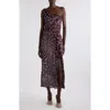 Dries Van Noten Deyon Mixed Print Midi Dress