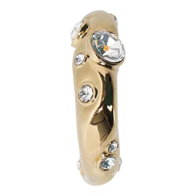 Dries Van Noten Diamante All Round Ring In Gold