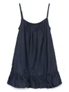 Dries Van Noten Women Diley Denim Mini Dress In Blue