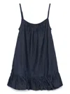 Dries Van Noten Women Diley Denim Mini Dress In Blue