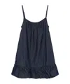 Dries Van Noten Women Diley Denim Mini Dress In Blue