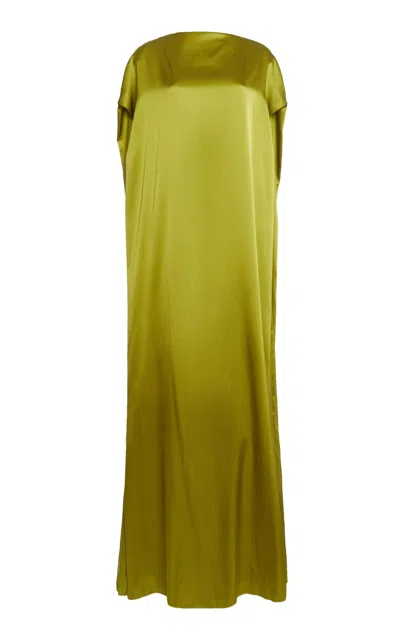 Dries Van Noten Floor-length Dress In Green
