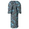 Dries Van Noten Divas Brocade Midi Dress In Multicolor Polyester In Multi