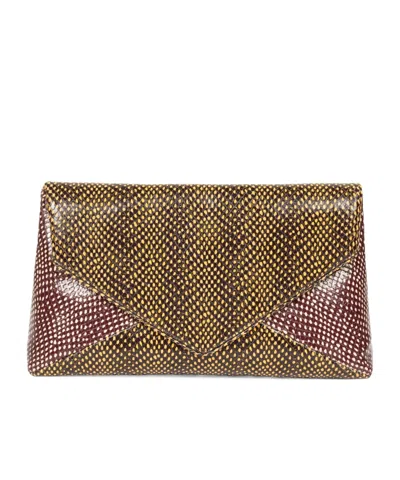 Dries Van Noten Dot Patterned Large Envelope Shoulder Bag In Multi