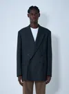 Dries Van Noten Men Double-breasted Blazer In Black