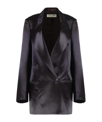 DRIES VAN NOTEN DRIES VAN NOTEN DOUBLE-BREASTED BLAZER