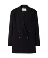 Dries Van Noten Double-breasted Blazer In Black