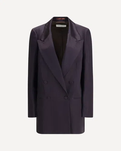 DRIES VAN NOTEN DOUBLE-BREASTED BLINK BLAZER