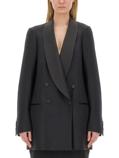 Dries Van Noten Women Double-breasted Jacket In Black