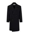 Dries Van Noten Racos Coat In Black