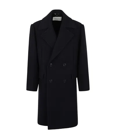 DRIES VAN NOTEN DRIES VAN NOTEN DOUBLE BREASTED RACOS COAT