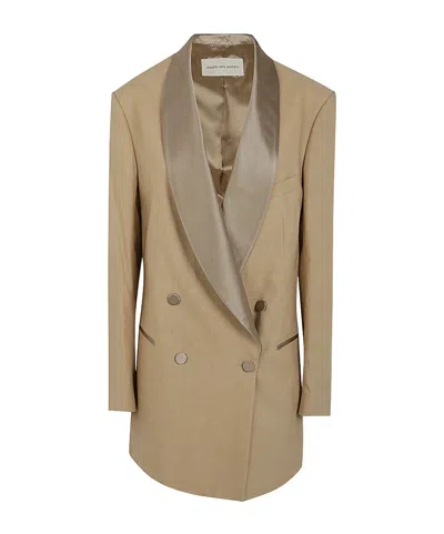 DRIES VAN NOTEN DOUBLE-BREASTED SUIT JACKET