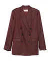 Dries Van Noten Bafya 2350 W.w. Jacket With Pockets In Red