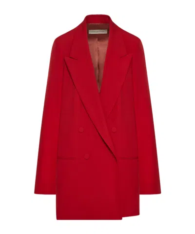 DRIES VAN NOTEN DRIES VAN NOTEN DOUBLE-BREASTED TAILORED BLAZER