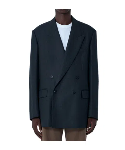 DRIES VAN NOTEN DRIES VAN NOTEN DOUBLE-BREASTED TAILORED BLAZER