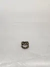 Dries Van Noten Double Ring Ring In Black