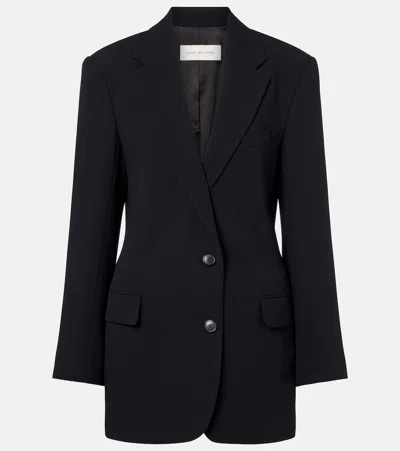 Dries Van Noten Double-breasted Blazer In Animal Print
