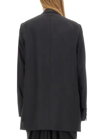 Dries Van Noten Double-breasted Tailored Blazer In Black