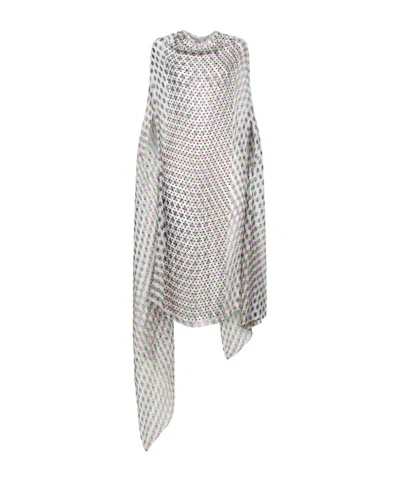 Dries Van Noten Asymmetrical Dress In White