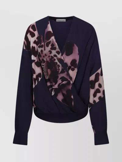 DRIES VAN NOTEN DRAPED FRONT LOOSE TOP